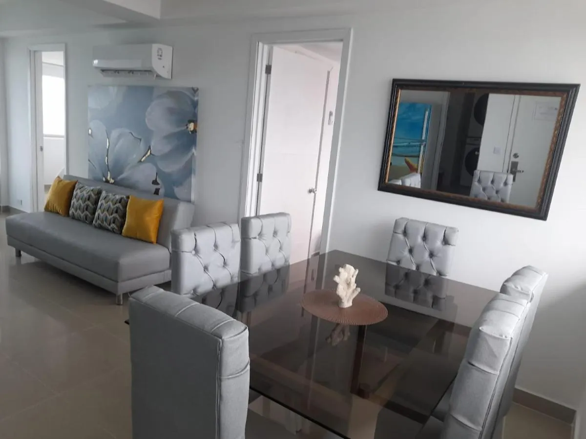 2 Bedroom Beachfront Apartment 2P1-Al With Pool And Wifi Cartagène